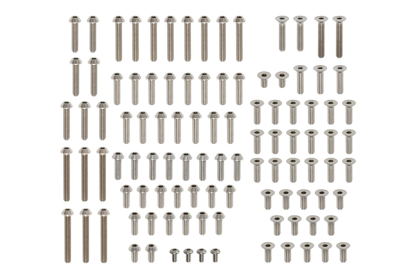 RP-118 Yokomo Racing Performer SO3.0 Titanium Screw Set (106pcs)