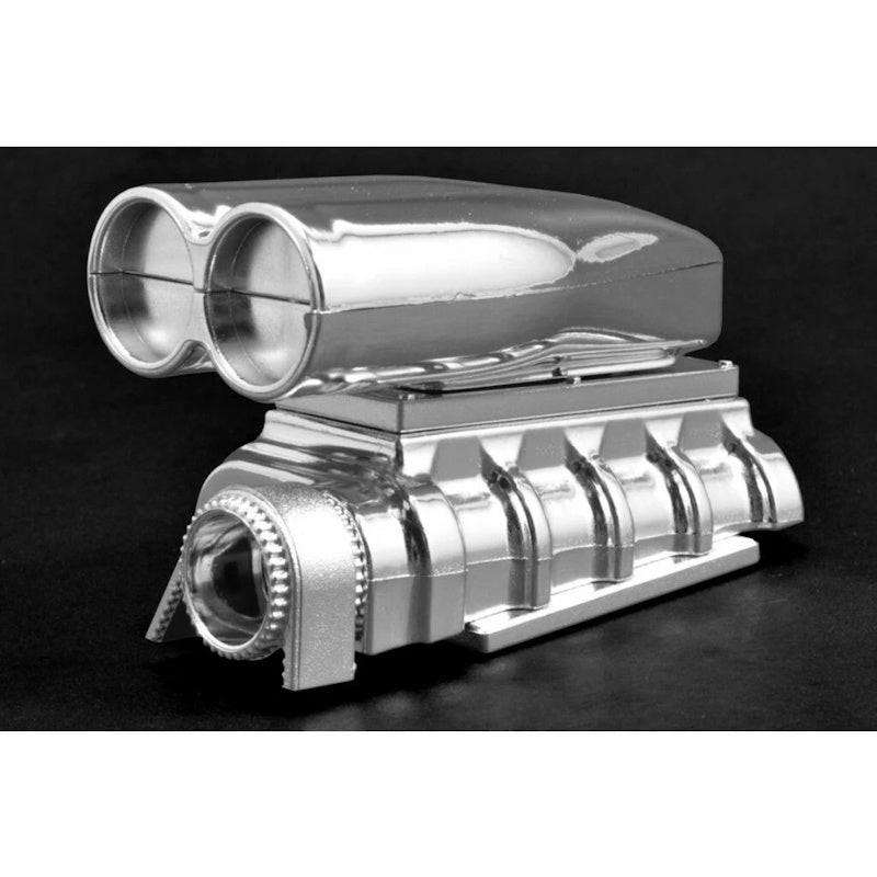 RPM 73543 Chrome Shotgun Style Mock Intake & Blower