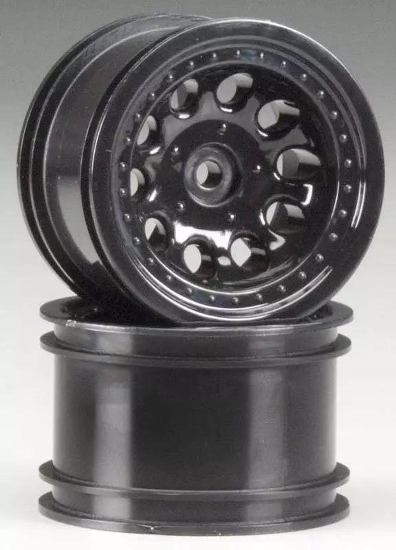 RPM 82222 Black Revolver 2.2" Narrow Wheelbase Rock Crawler Wheels