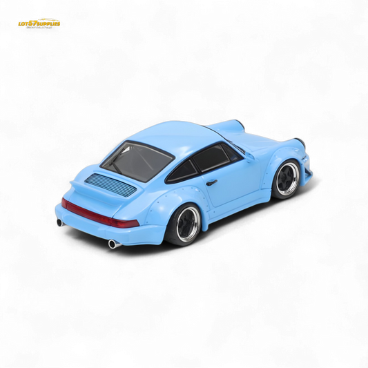 Fast Speed RWB 964 Wide-Body Duck Wing - Sky Blue 1:64