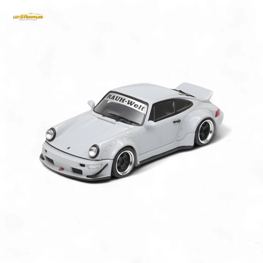 Fast Speed RWB 964 Wide-Body Duck Wing Grey 1:64