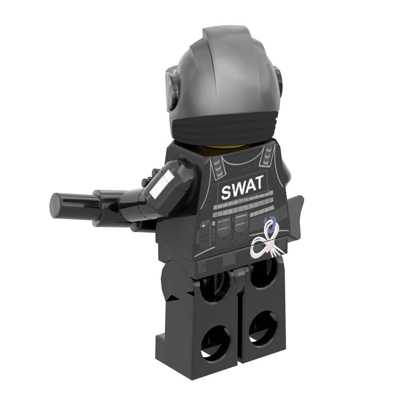 SWAT Lieutenant - Custom Minifig - Made Using LEGO® Parts