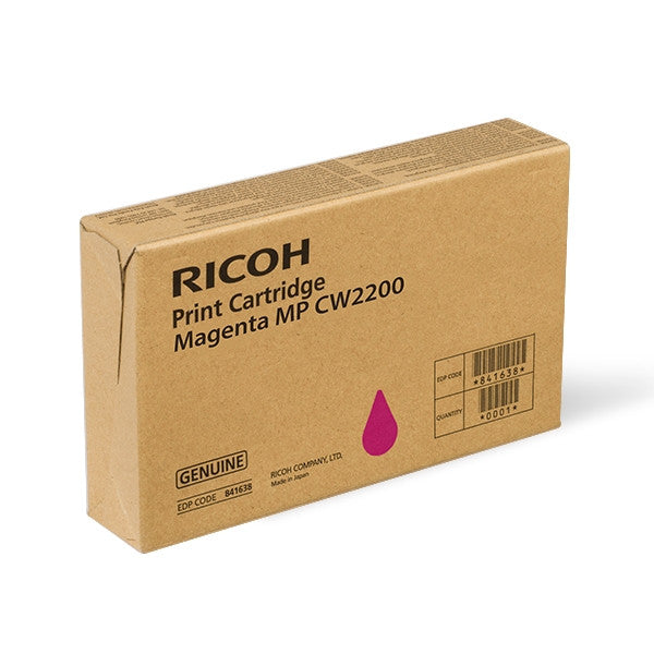 New, Pre-Owned - Ricoh 841722 Magenta Ink Cartridges, MP CW2200