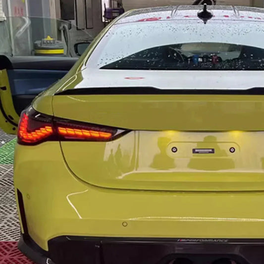Car Taillights for Bmw 4 Series 2020-2023 Led Auto Back Lamps Assembly Upgrade Dragon Design Style Turn Signal Accessories
