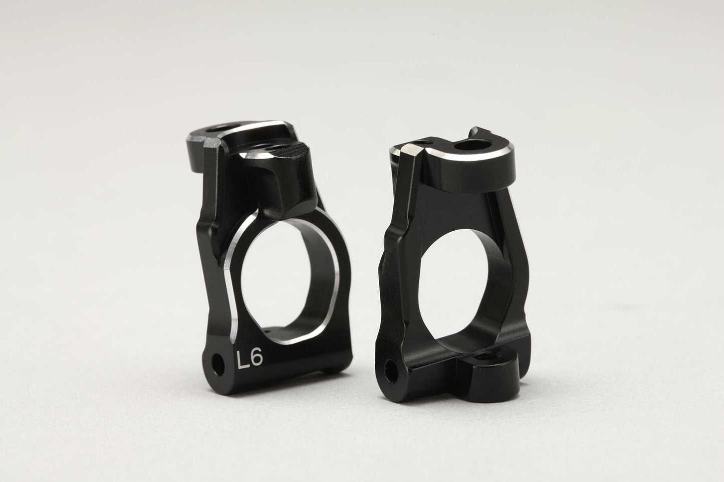 S4-41306A Yokomo Aluminum Front Steering Hub Carriers (6deg)