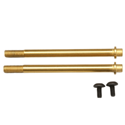 S4-S2STA Yokomo Short Front “X30” Titanium Shock Shafts (2)