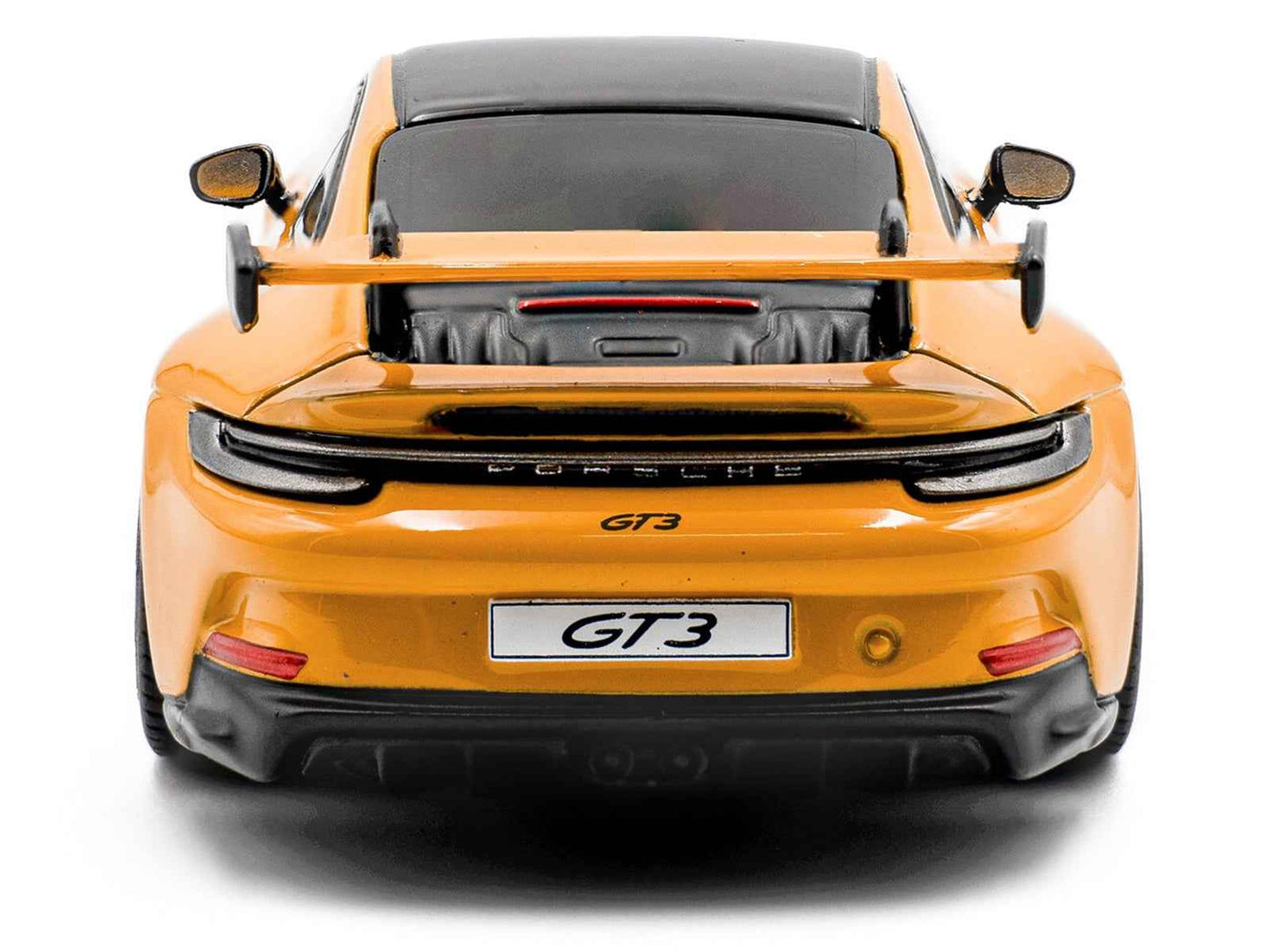 2023 Porsche 911 (992) GT3 Signal Yellow with Black Top 1/43 Diecast Model Car by Solido