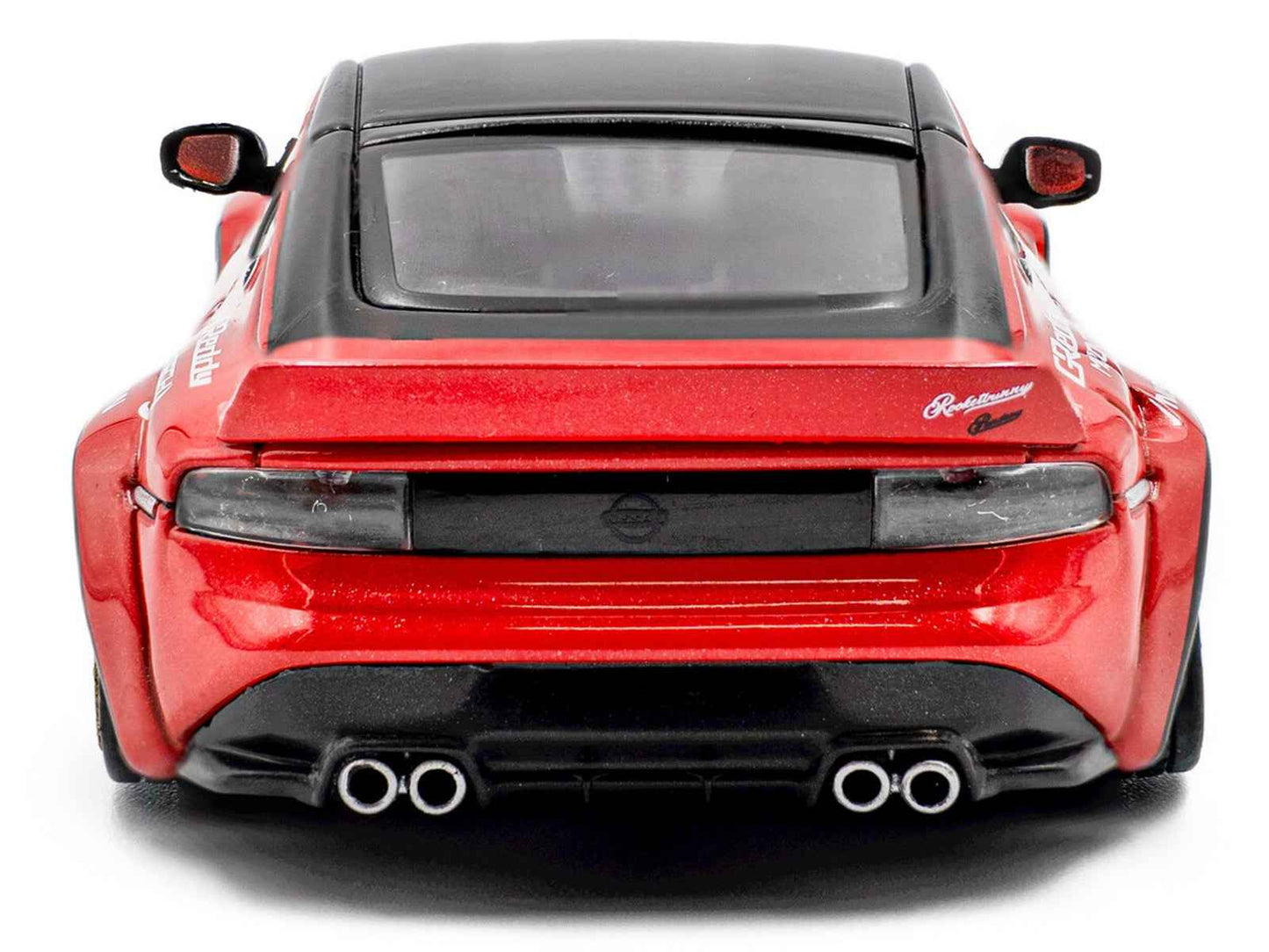 2022 Nissan Pandem Fairlady Z RHD (Right Hand Drive) Red Metallic with Black Top 1/43 Diecast Model Car by Solido