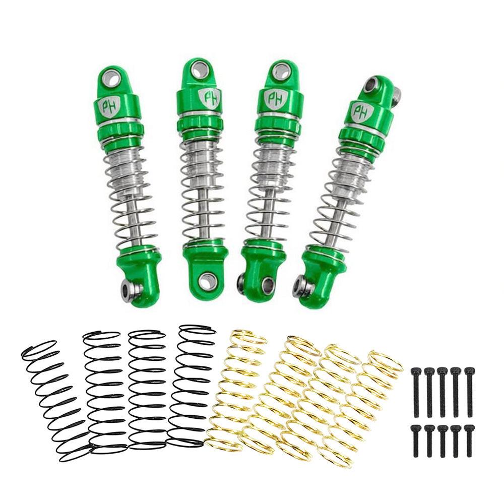 Powerhobby Axial SCX30 Aluminum 21.5mm Long Travel Shocks (4) Green
