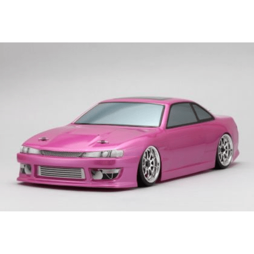 SD-S144BB Yokomo 460 Power S14 SILVIA Body w/Light Decal