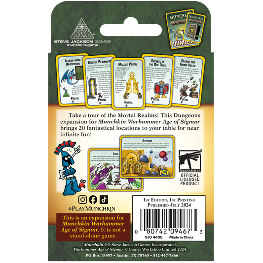 Munchkin: Warhammer Age of Sigmar - Dire Domains