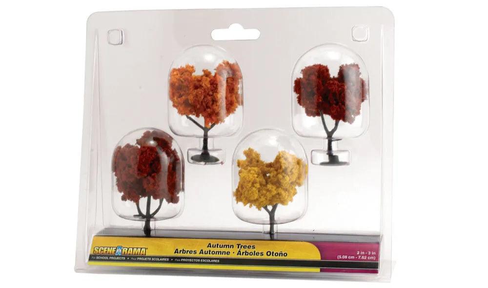 Woodland Scenics SP4153 HO Autumn Trees 2 to 3in Scene-A-Rama Diorama (4)