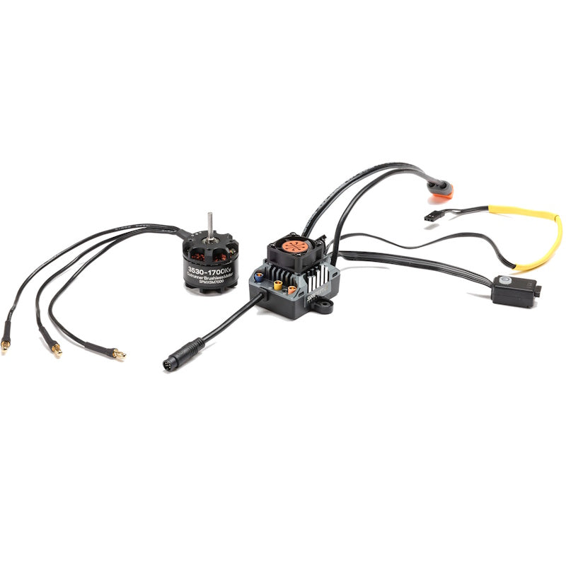Spektrum Firma 80A Sensored/Sensorless Smart Outrunner Motor / ESC Combo: 1700Kv