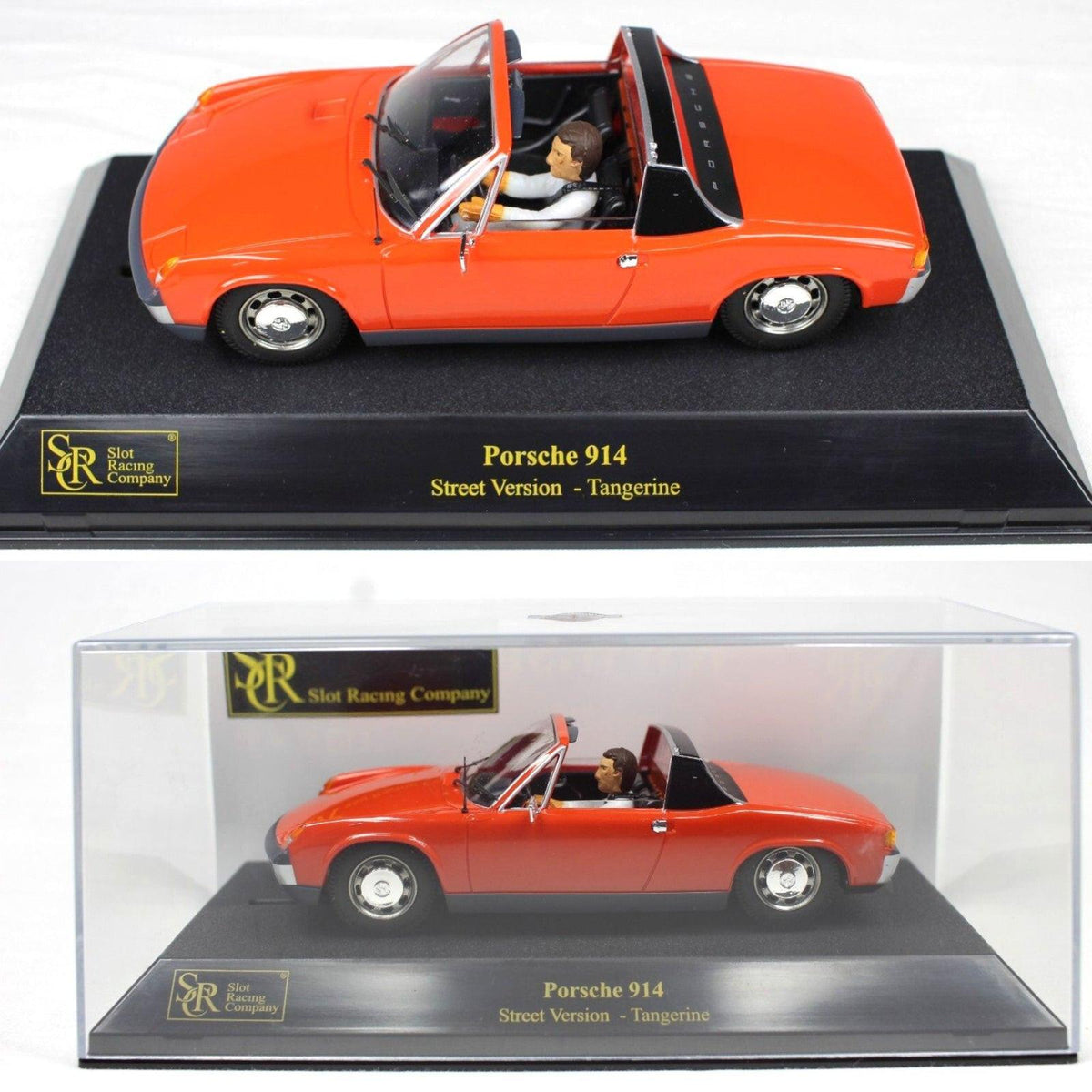SRC Porsche 914/6 Tangerine Street 1/32 Slot Car 02006