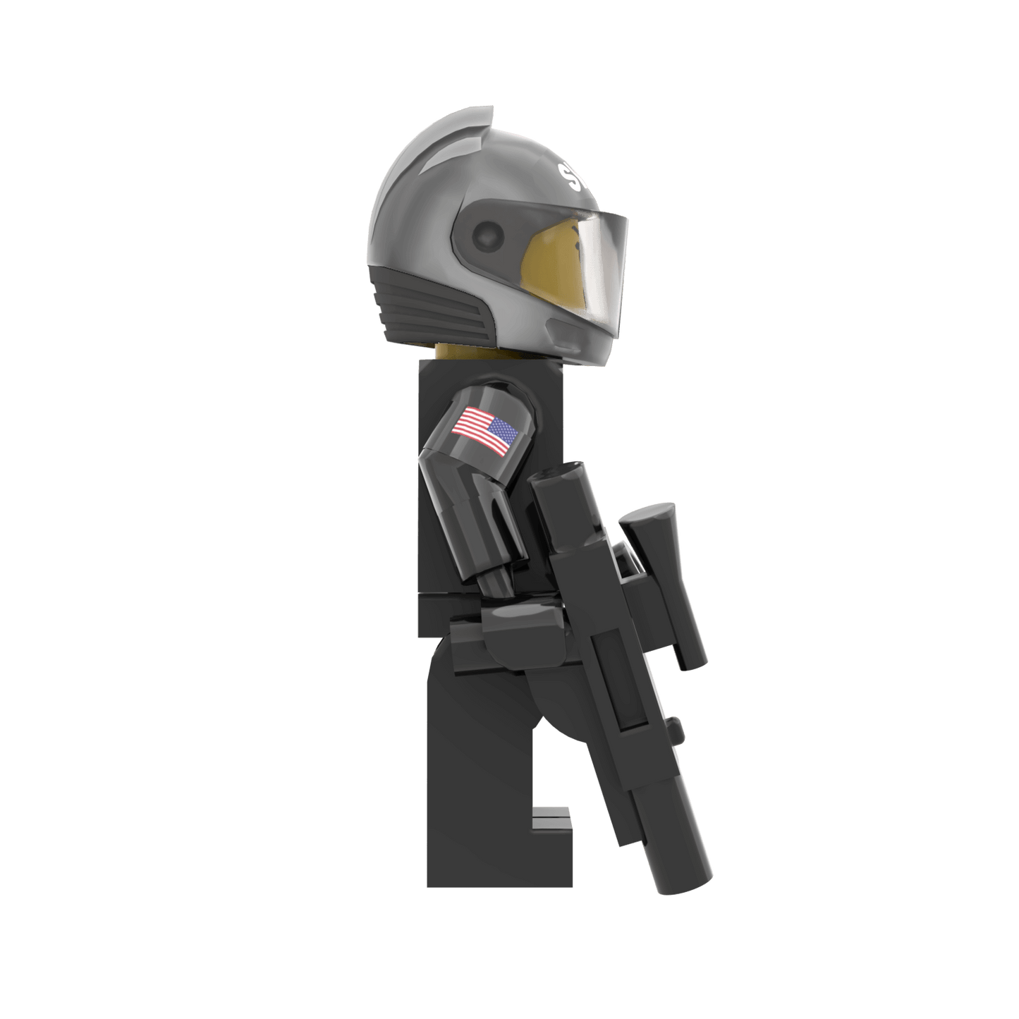 SWAT Operator, Tactical Specialist - Custom Minifig - Made Using LEGO® Parts