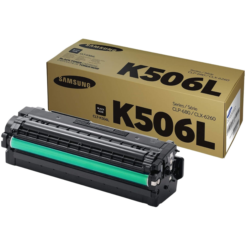 New, Pre-Owned - Samsung K506L High Yield Black Toner Cartridge, CLT-K506L