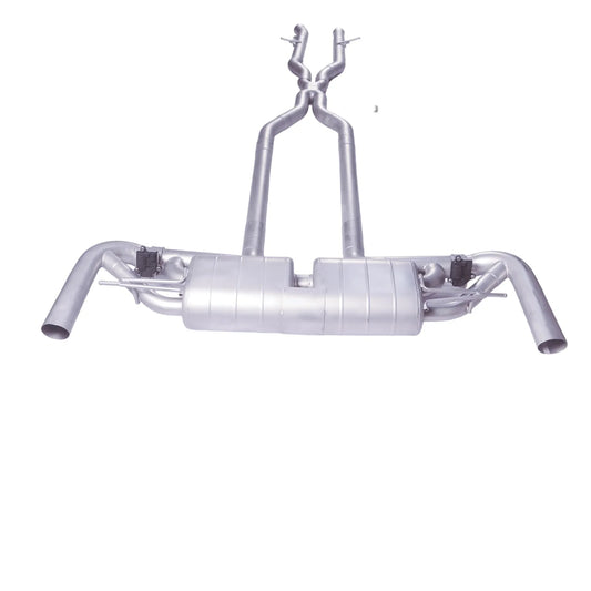 For 2012~2016 Mercedes AMG GL63 ML63 X166 5.5 Exhaust Muffler, Car Electric Valve Exhaust System Created with 304 Stainless Stee