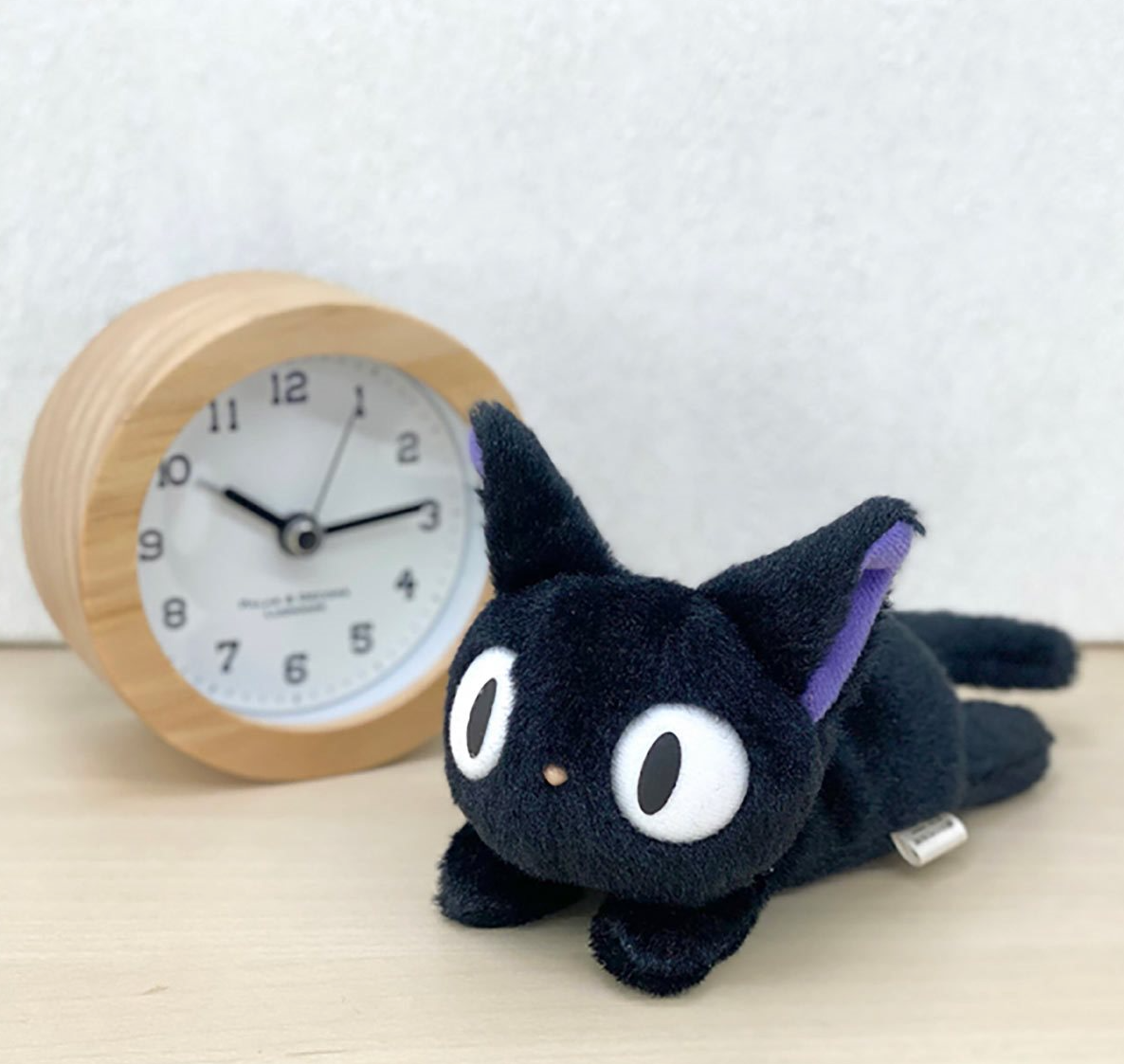 Kiki's Delivery Service Jiji Fluffy 6 1/2-inch Beanbag Plush