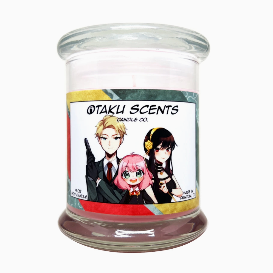 Loid, Yor, and Anya Candle