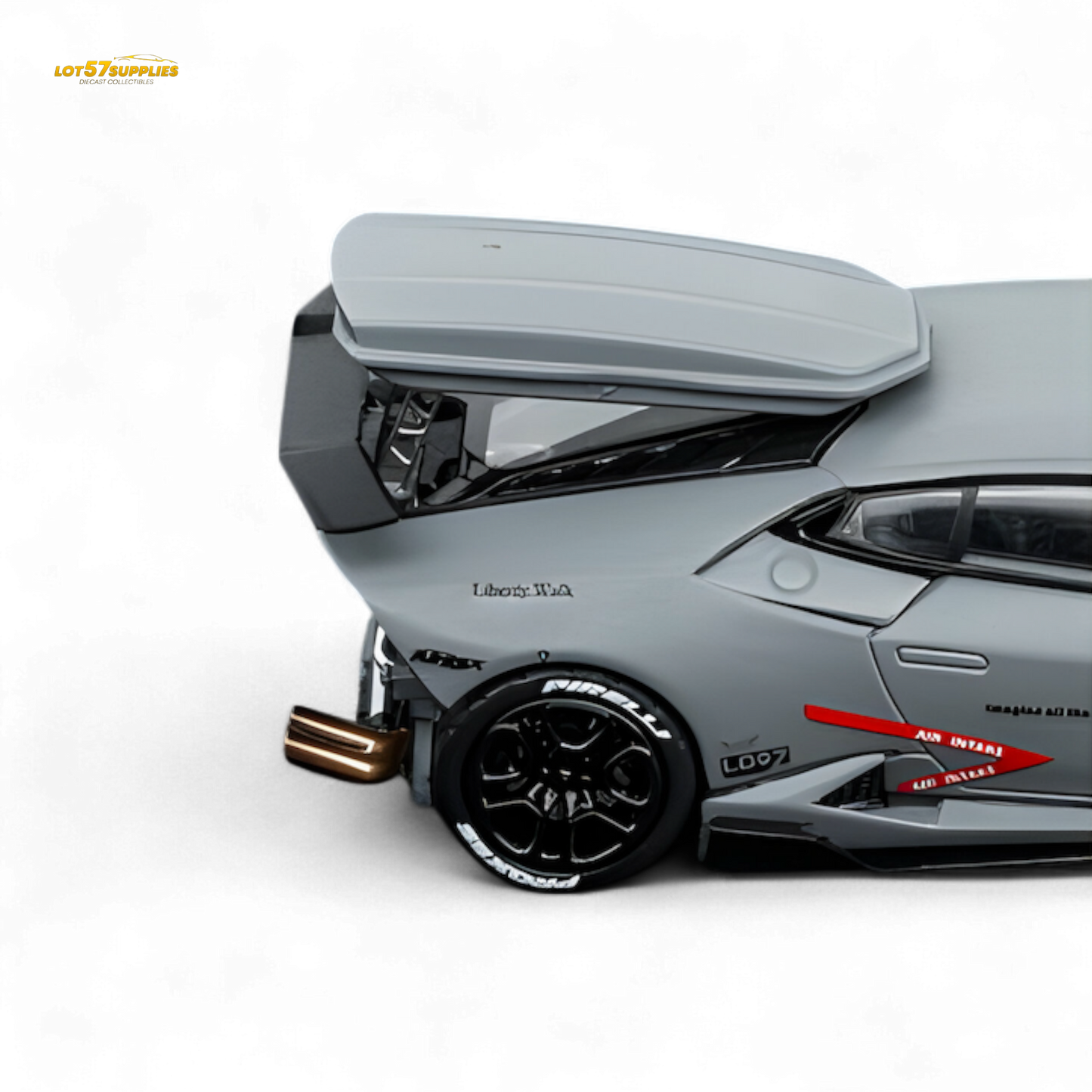 FindClassically Lamborghini LP610-4 Twin Turbo Gray 1:64