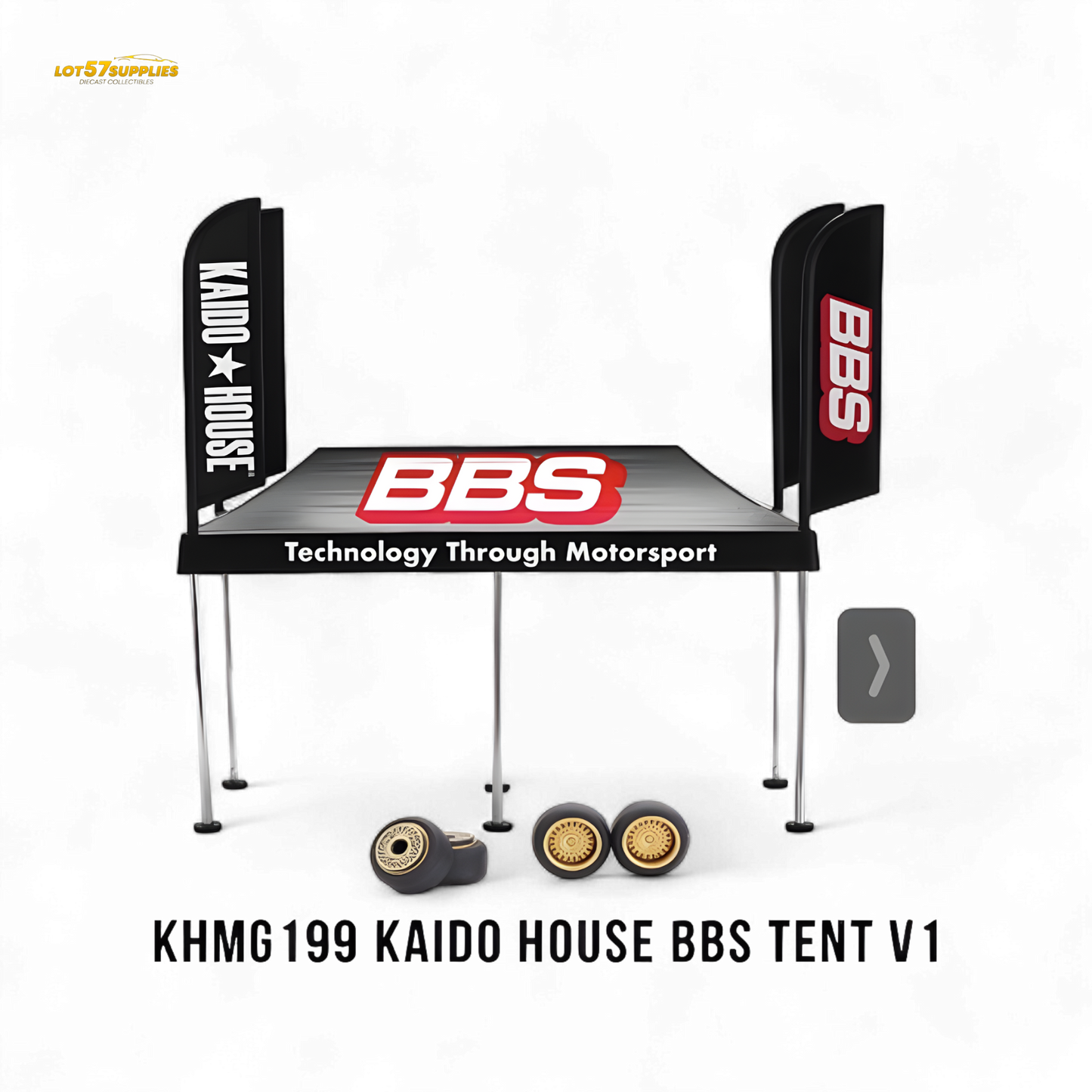 Mini GT Kaido House 86S Tent V1 1:64