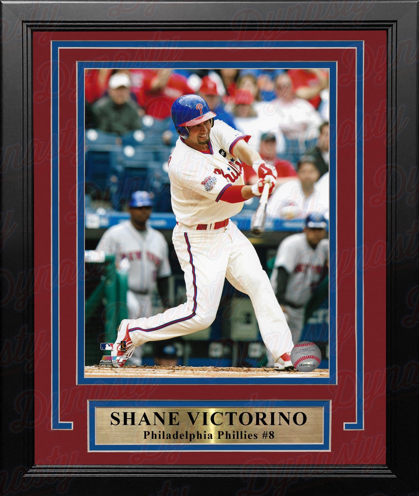 Shane Victorino in Action Philadelphia Phillies 8" x 10" Framed Baseball Photo