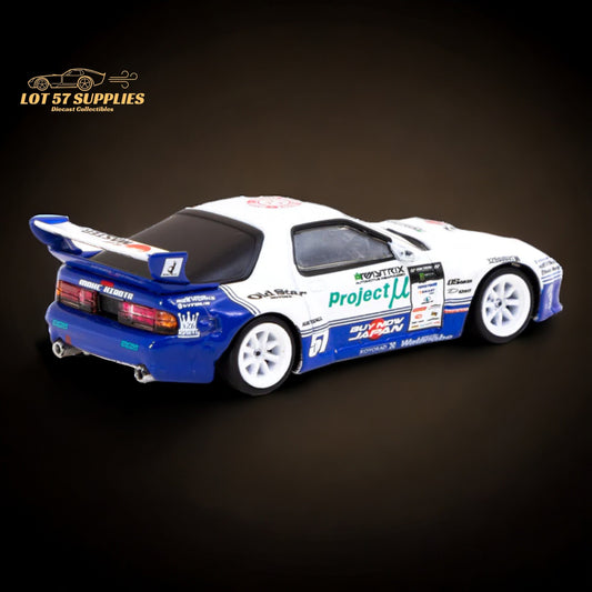 Tarmac Works Mazda RX-7 FC3S PANDEM Drift Livery 1:64