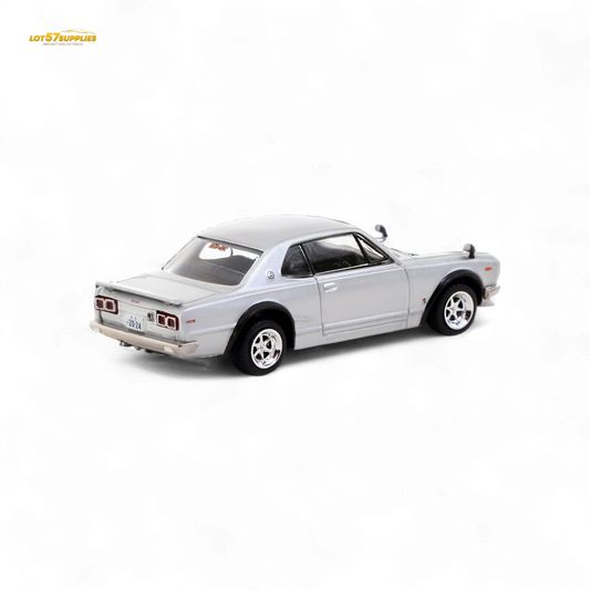 Tarmac Works Nissan Skyline 2000 GT-R Silver 1:64