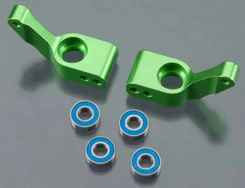 Traxxas TRA3652G Aluminum Rear Stub Axle Carriers Green 1/10 Rustler VXL / XL-5