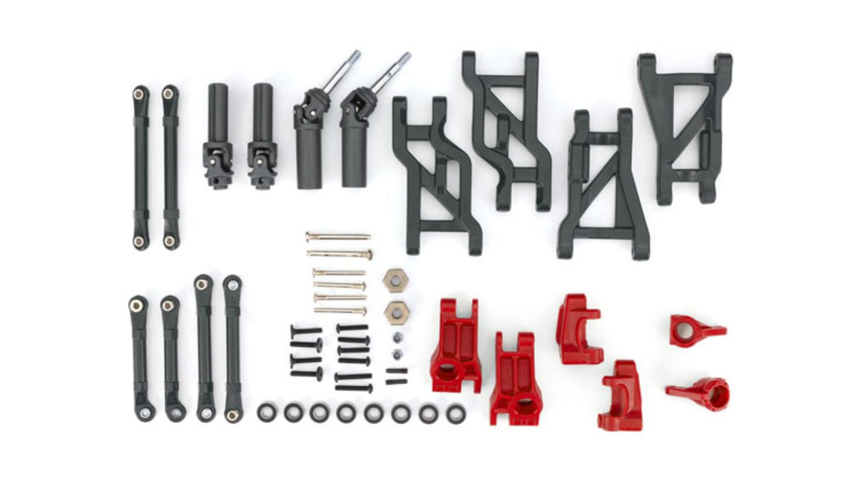 Traxxas 9182-RED Outer Driveline Suspension Upgrade Kit