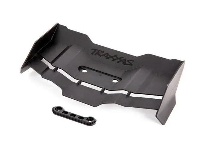 Traxxas TRA9517 - Rear Wing w/ Washer & 4x12mm Screws Black