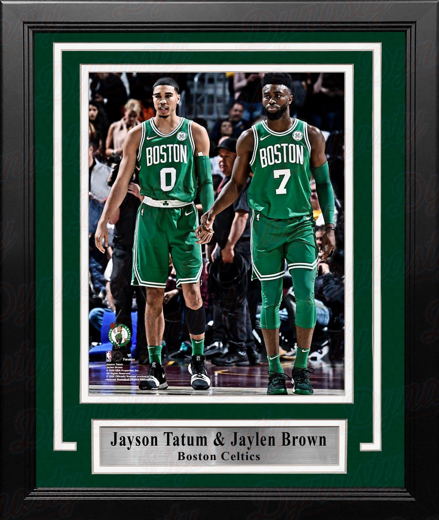 Jayson Tatum and Jaylen Brown Boston Celtics 8" x 10" Framed Basketball Photo