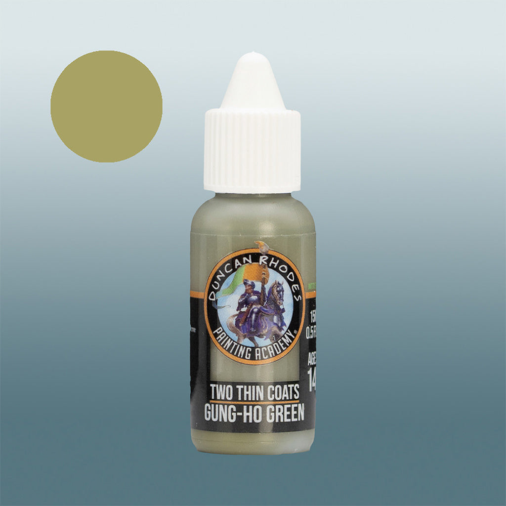 Two Thin Coats Midtone: Gung-Ho Green