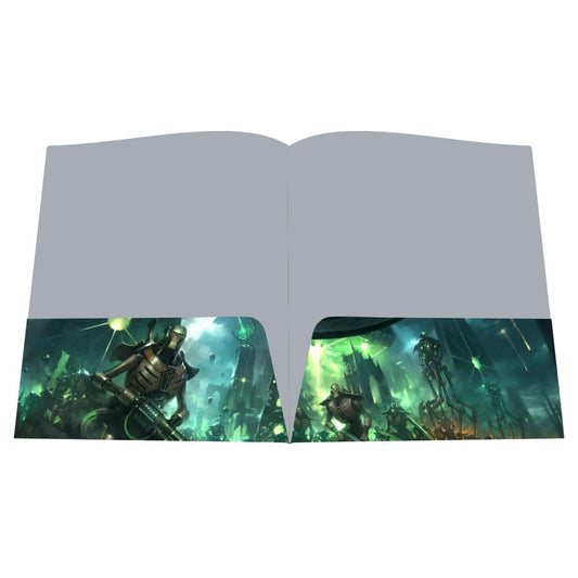 Ultra PRO: Datasheet and Index Card Folio - Warhammer 40,000 - Necrons