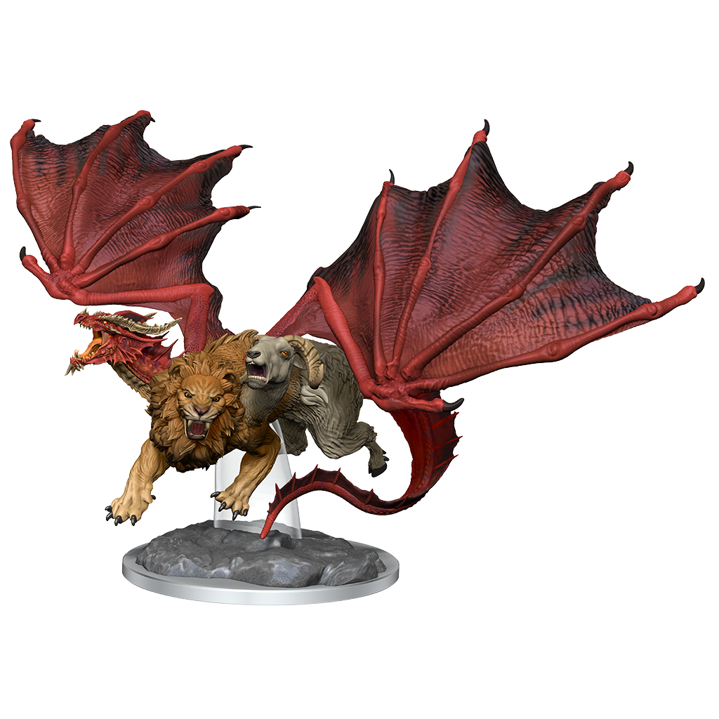 D&D: Nolzur's Marvelous Miniatures - Chimera (Paint Night Kit)