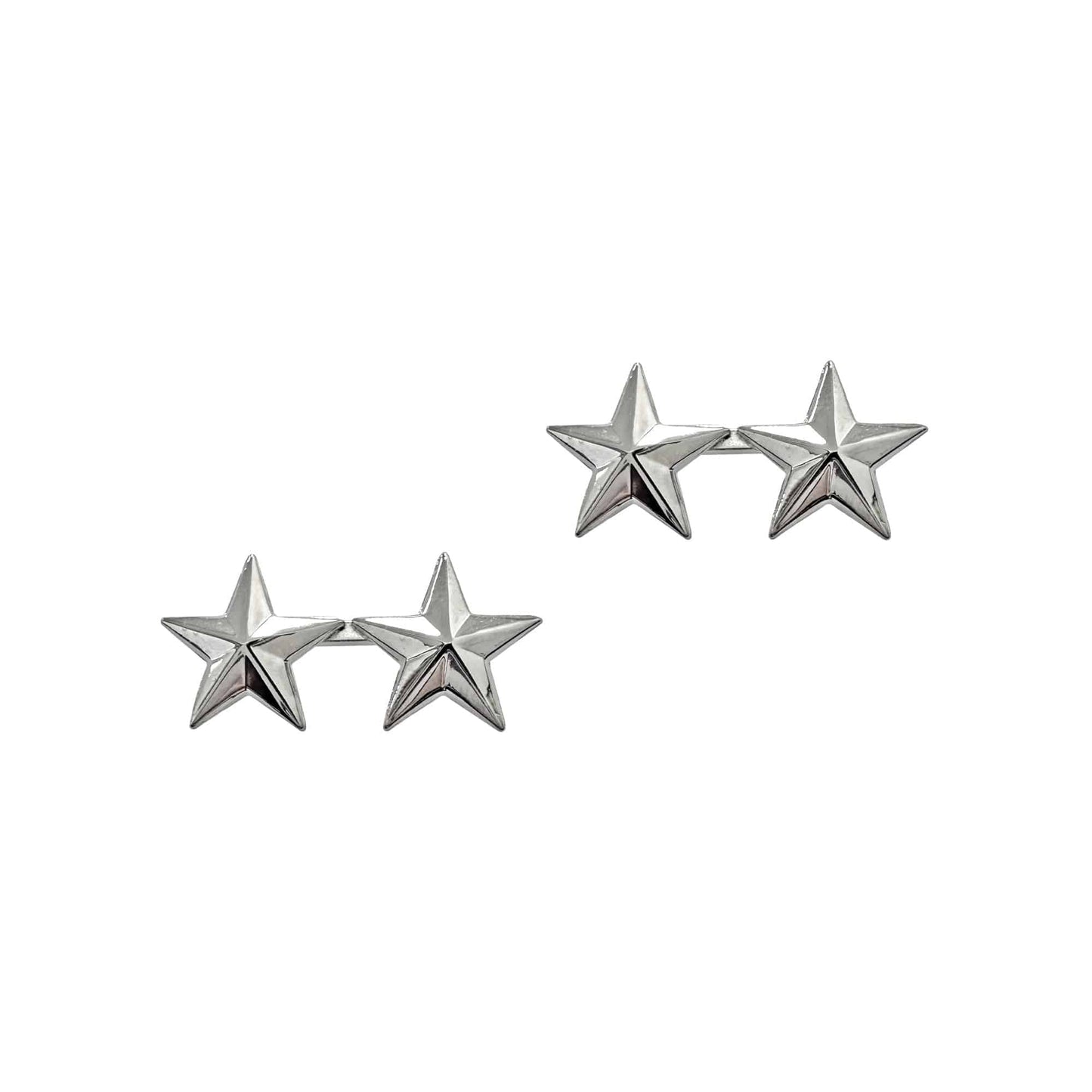 U.S. Navy 08 Rear Admiral 2- Star STA-BRITE® Pin-on (PAIR)