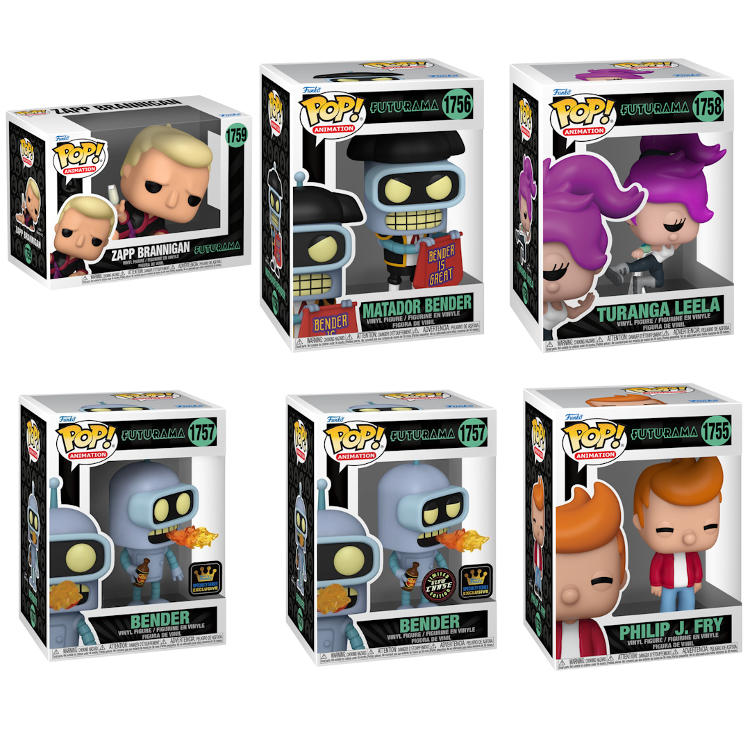 (PRE-ORDER) POP TV: Futurama S4 - CHASE BUNDLE (SPECIALTY SERIES EXCLUSIVE) (SET OF 6)