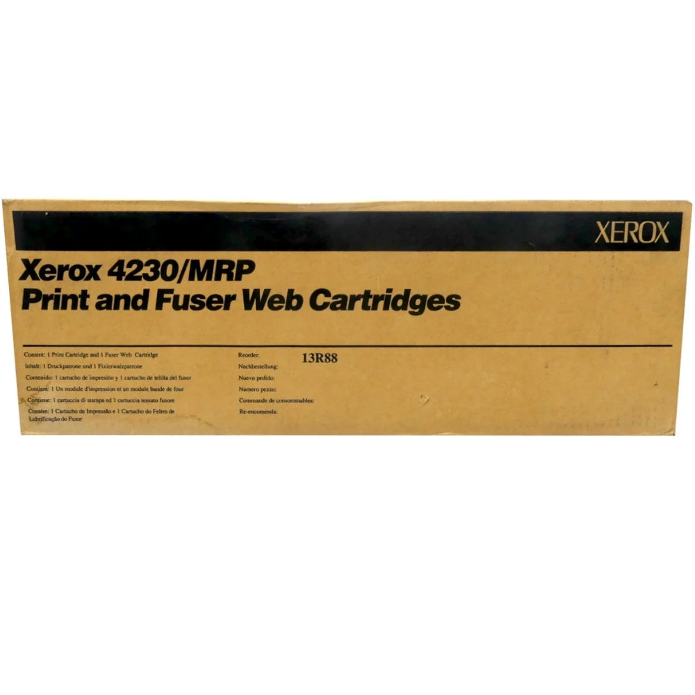 New, Pre-Owned - Xerox 4230/MRP Black Toner Cartridge, 13R88