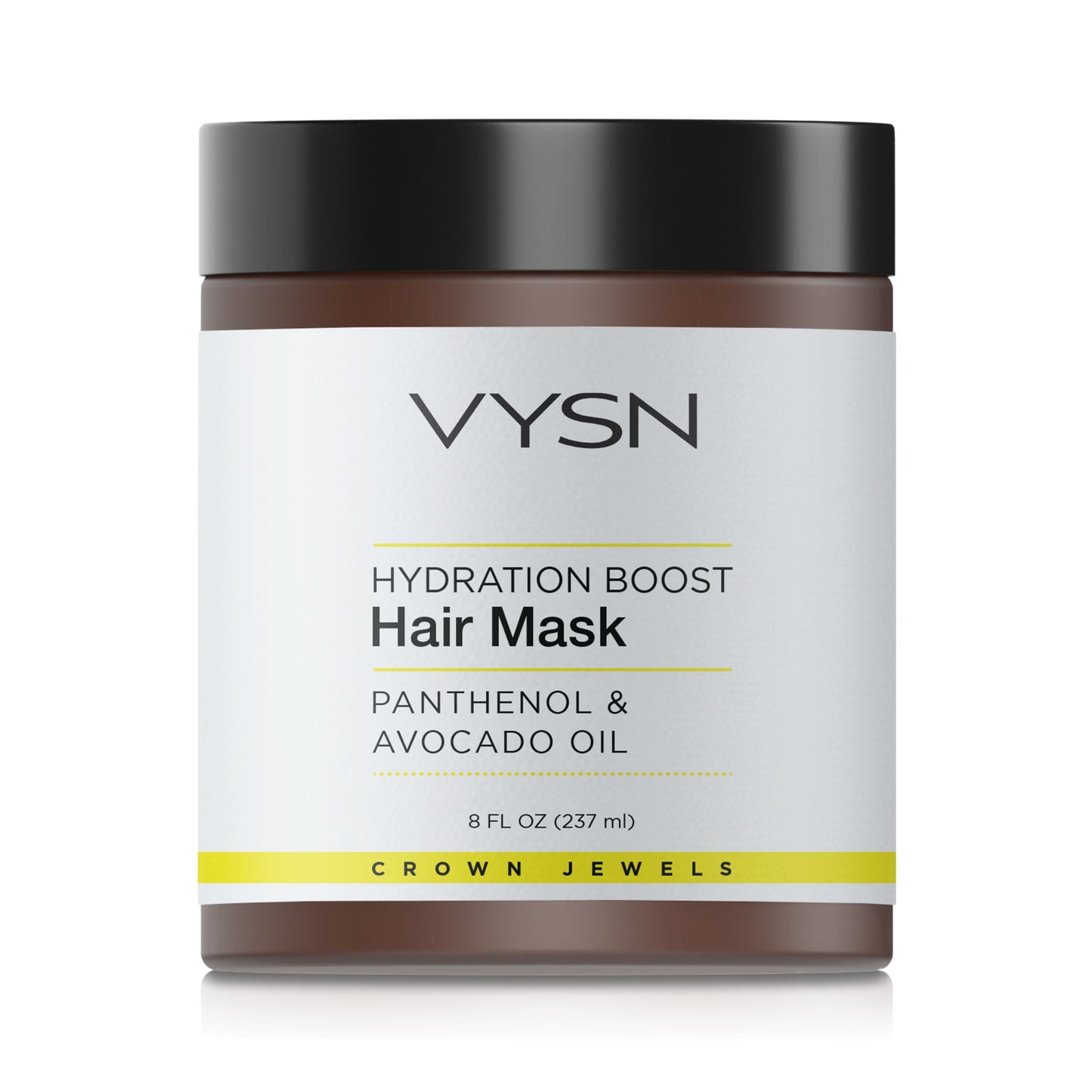 Hydration Boost Hair Mask - Panthenol & Avocado Oil - 8 oz