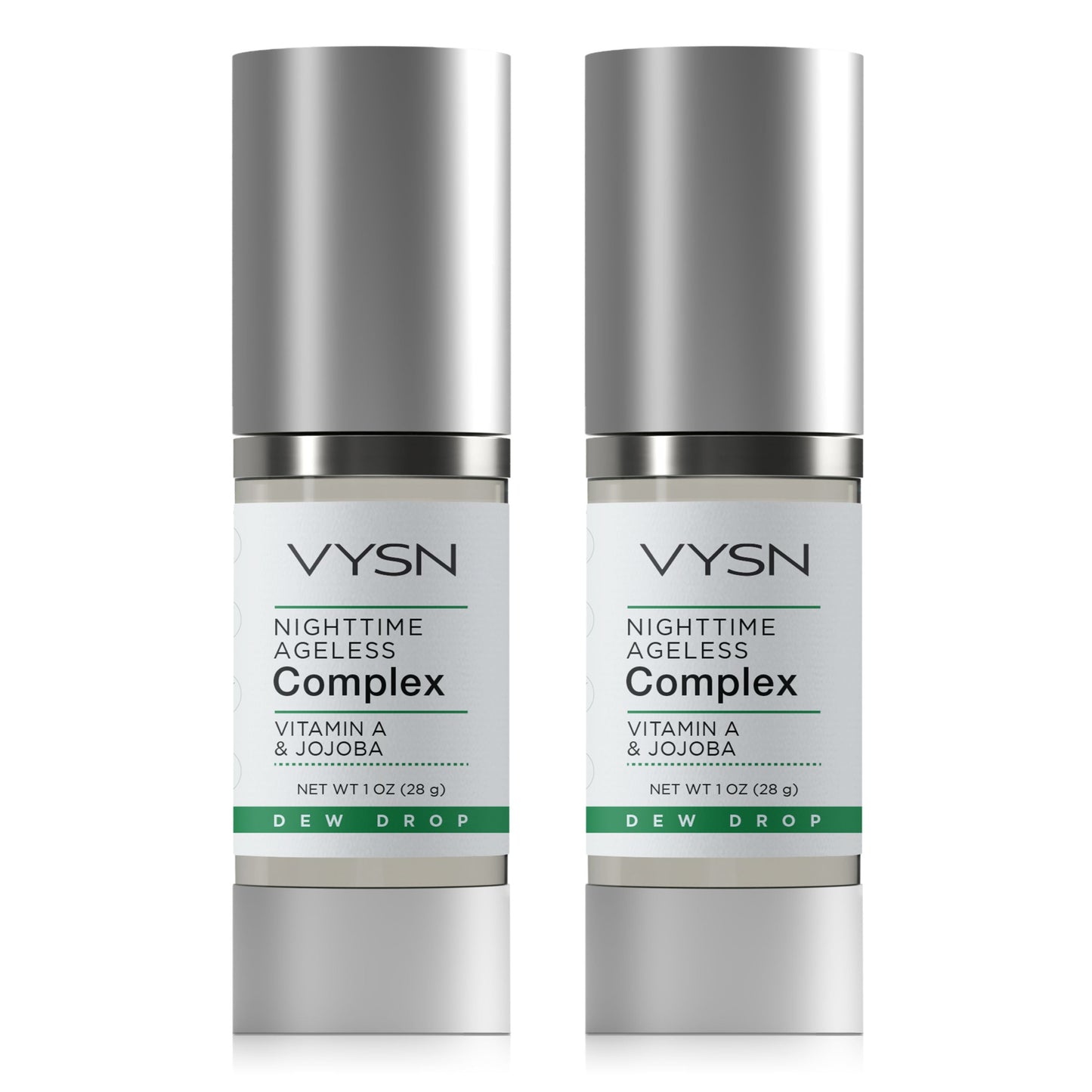 Nighttime Ageless Complex - Vitamin A & Jojoba - 2-Pack - 1 oz