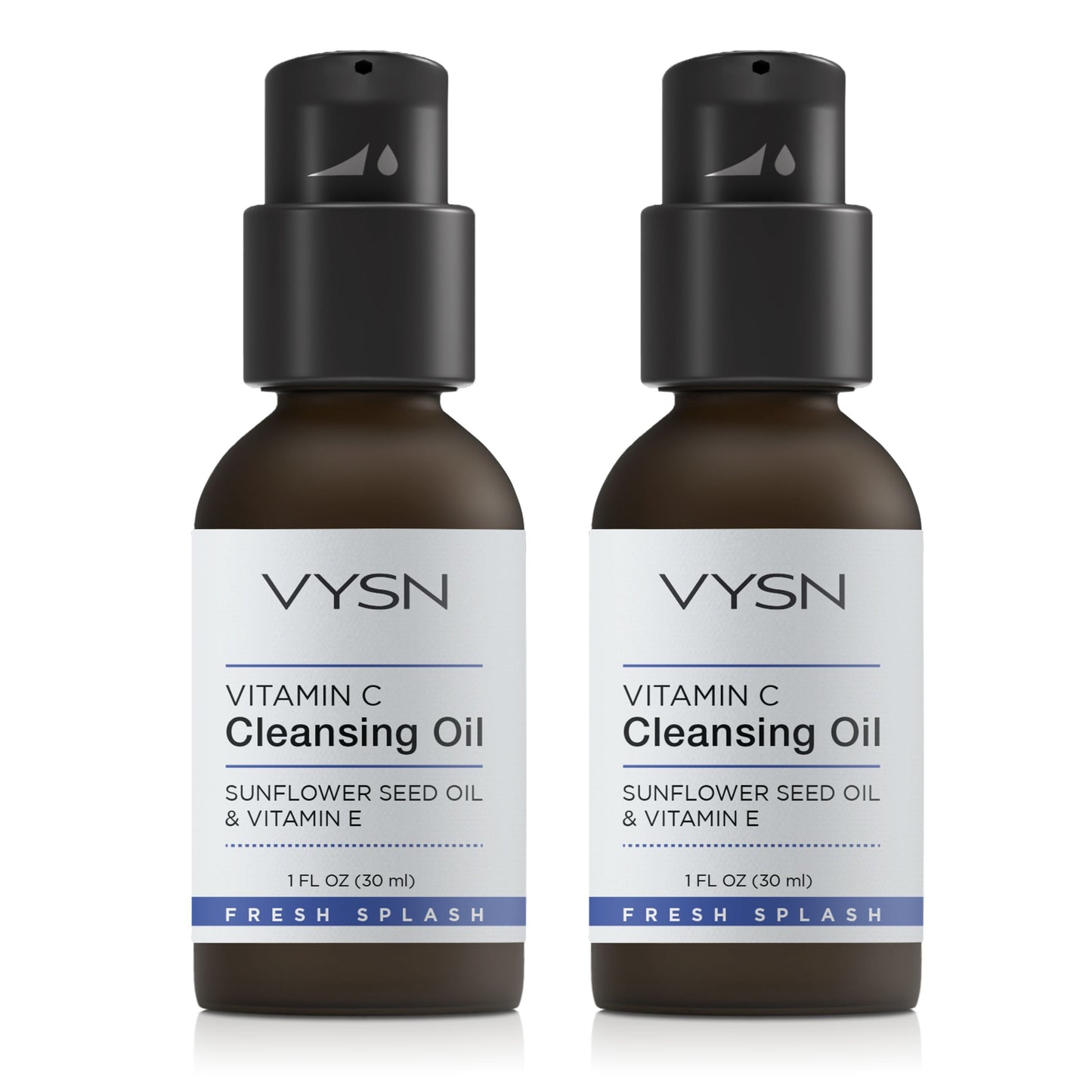 Vitamin C Cleansing Oil - Sunflower Seed Oil & Vitamin E - 2-Pack - 1 oz