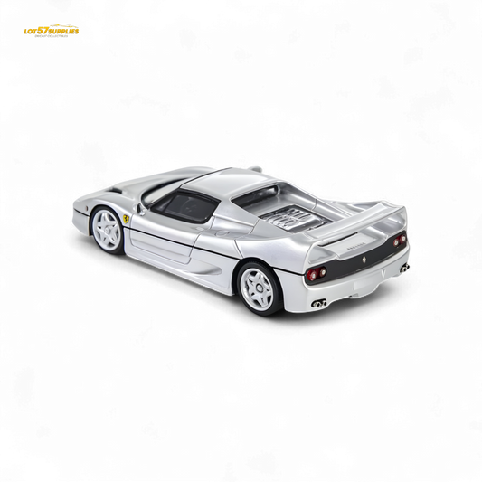 Nice Auto Ferrari F50 Silver 1:64