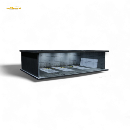 MoreArt Underground Parking Garage Scene 02 1:64