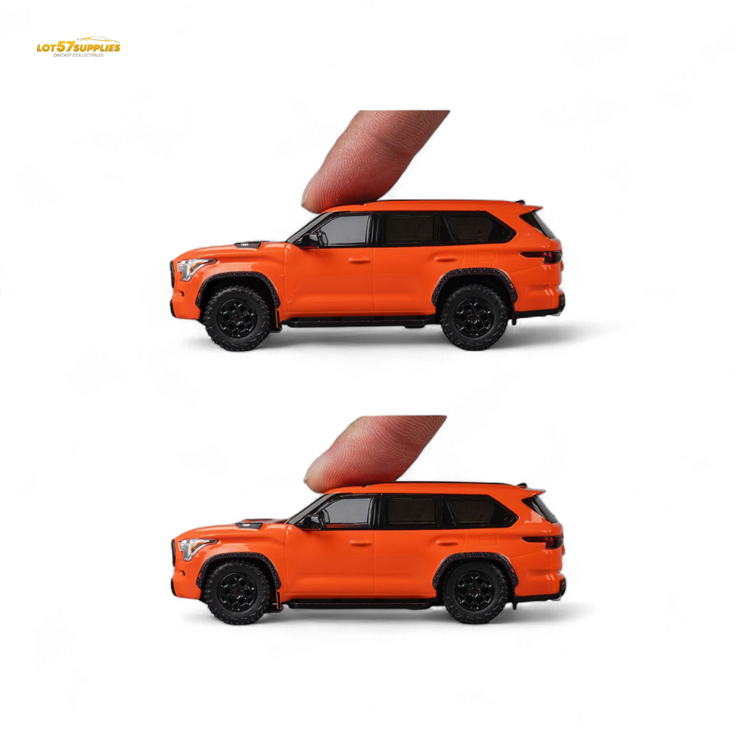 CM Model Toyota Sequoia Orange 1:64