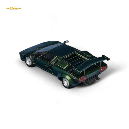 FindClassically Countach LP5000S Canepa Green 1:64