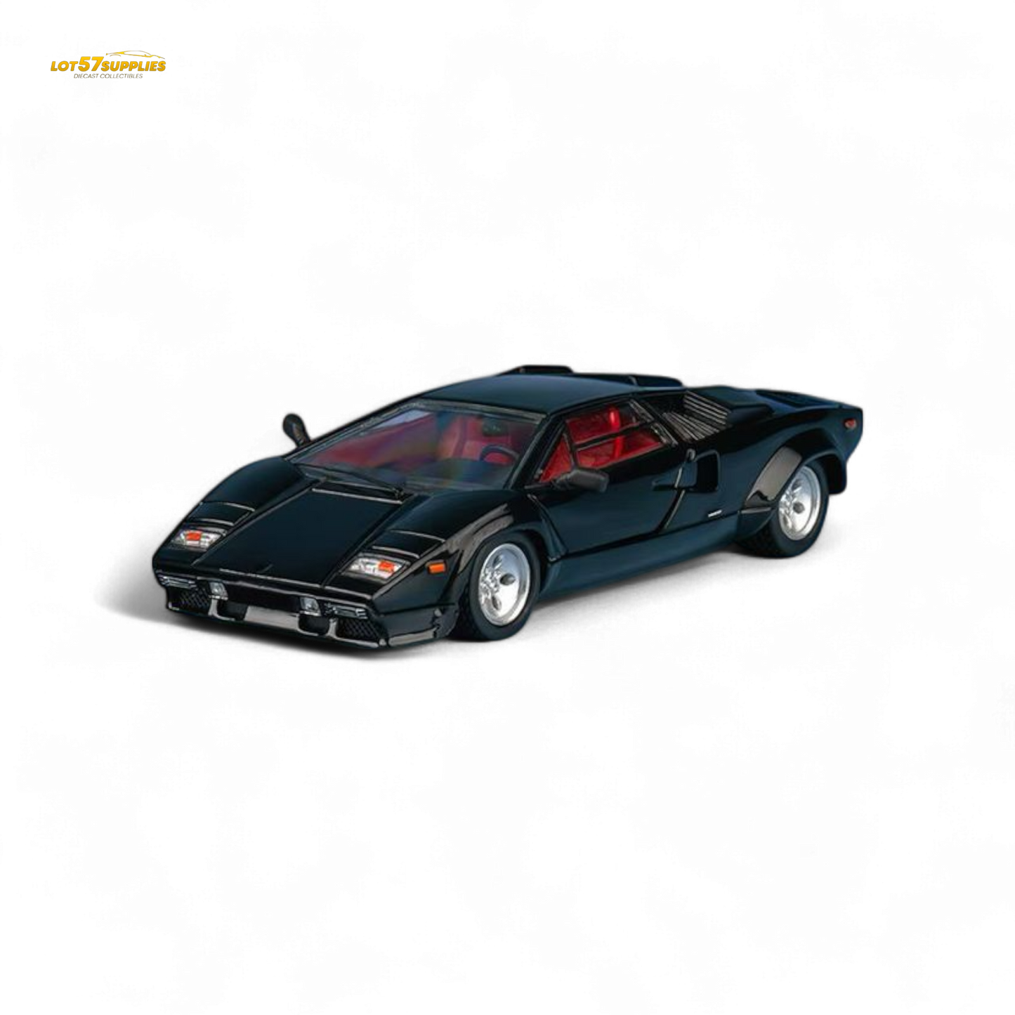 FindClassically Countach LP5000S Metallic Black 1:64