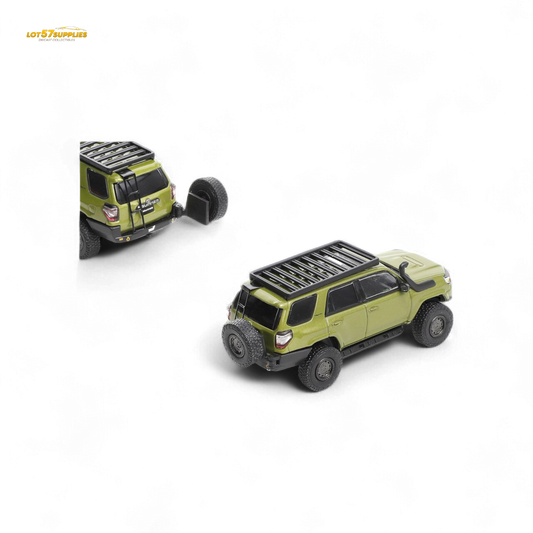 GCD Toyota 4 Runner Light Modified Version Olive Green 1:64
