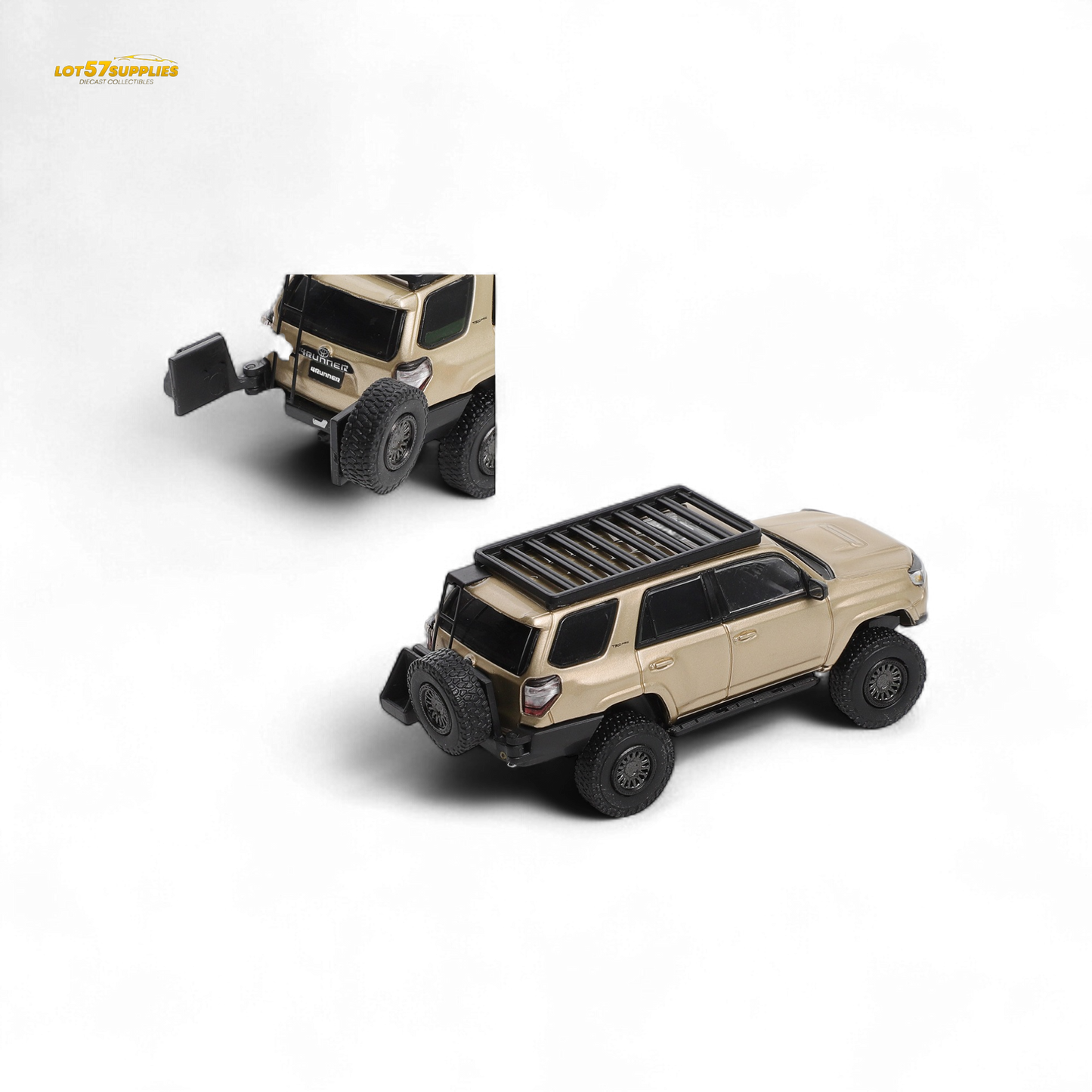 GCD Toyota 4 Runner Modified Champagne Gold 1:64