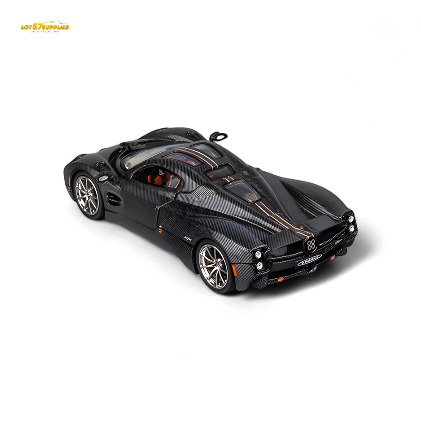 CM Model Pagani Utopia Fullcarbon Red Stripe 1:64