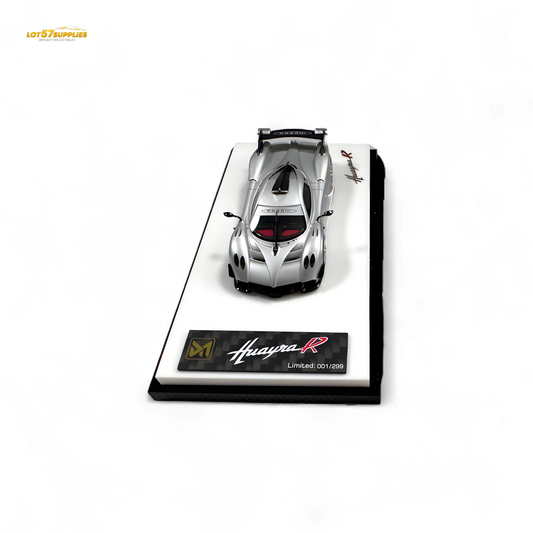 DMY Pagani Huayra R Matte Silver 1:64